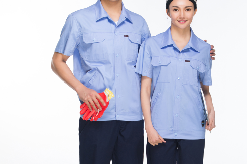 夏季短袖工作服定制，定制適合自己公司的夏季工作服